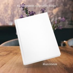   5 db-Nyomatlan keménytáblás üres könyv A/5 egyedi napló készítéshez