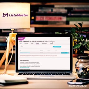   Hírlevél feliratkozó űrlap készítés Listamester hírlevélküldővel