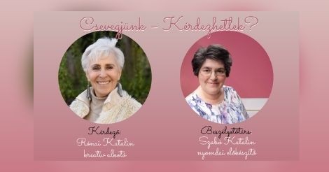 A szakmám az egyik hobbim is - köszönöm az interjút Katának