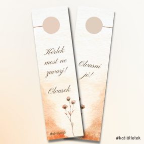   Könyvjelző PDF: Kérlek most ne zavarj! Olvasok felirattal 