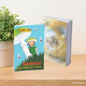   Könyvcsomag 011 - PUHATÁBLÁS KÖNYV: Helena F. Meadwood: Akkordok + Fedor Ica: Gomboszi című könyv 