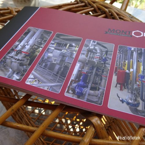 Irkafűzött füzet: MONTOIL cégkatalógus