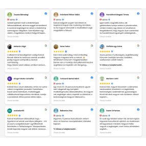 Vendégkönyv/Ügyfeleim visszajelzései