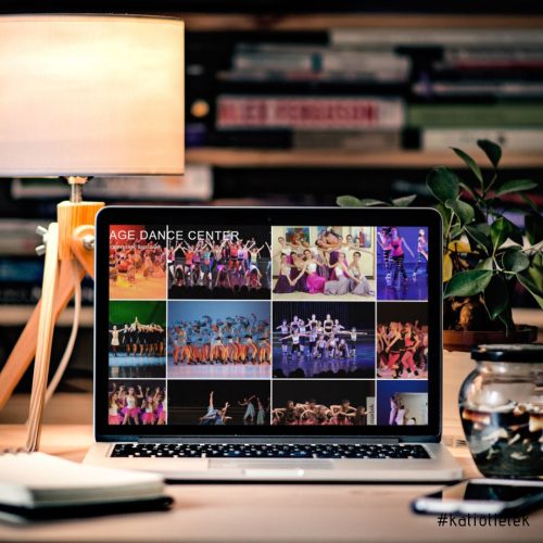 Tánciskola weboldal szerkesztés Montage Dance Center