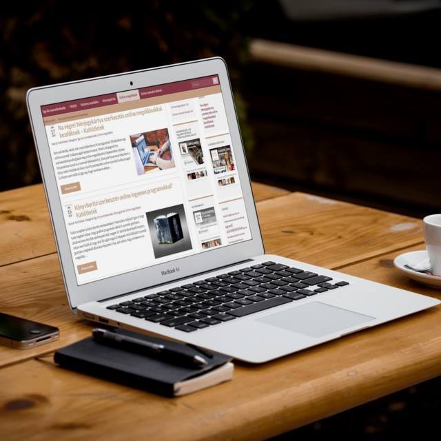 Új külsőt kapott a weboldalam